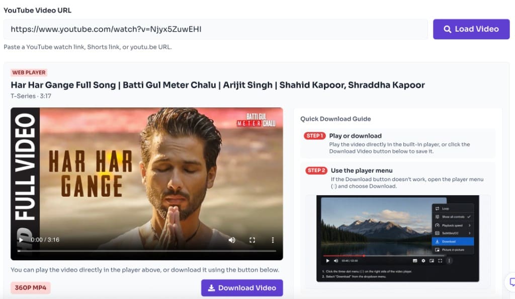How to Use This YouTube to MP4 Converter? — Download the MP4 — YouTube to MP4 Converter - play video and download MP4 file How to Use This YouTube to MP4 Converter? — Download the MP4 — YouTube to MP4 Converter - play video and download MP4 file